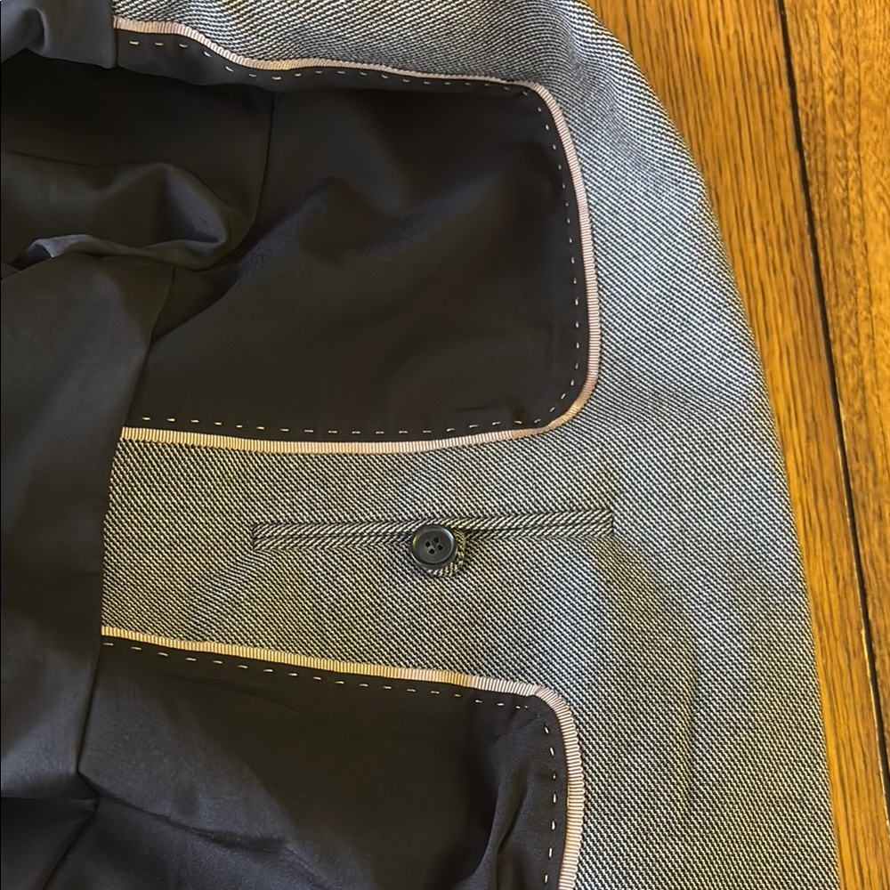 ANTONIO MELANI Gray Blazer - Picture 8 of 8